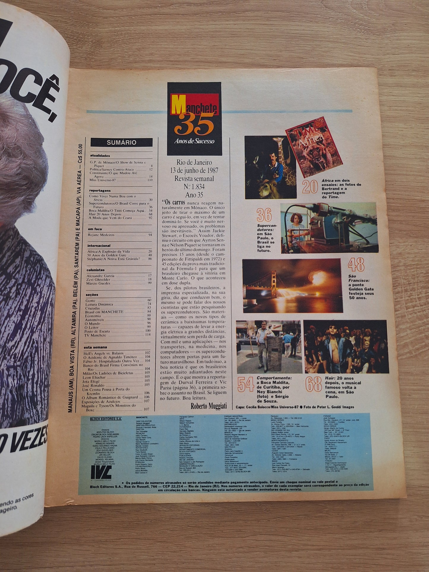 Revista Manchete 1834 (1987)