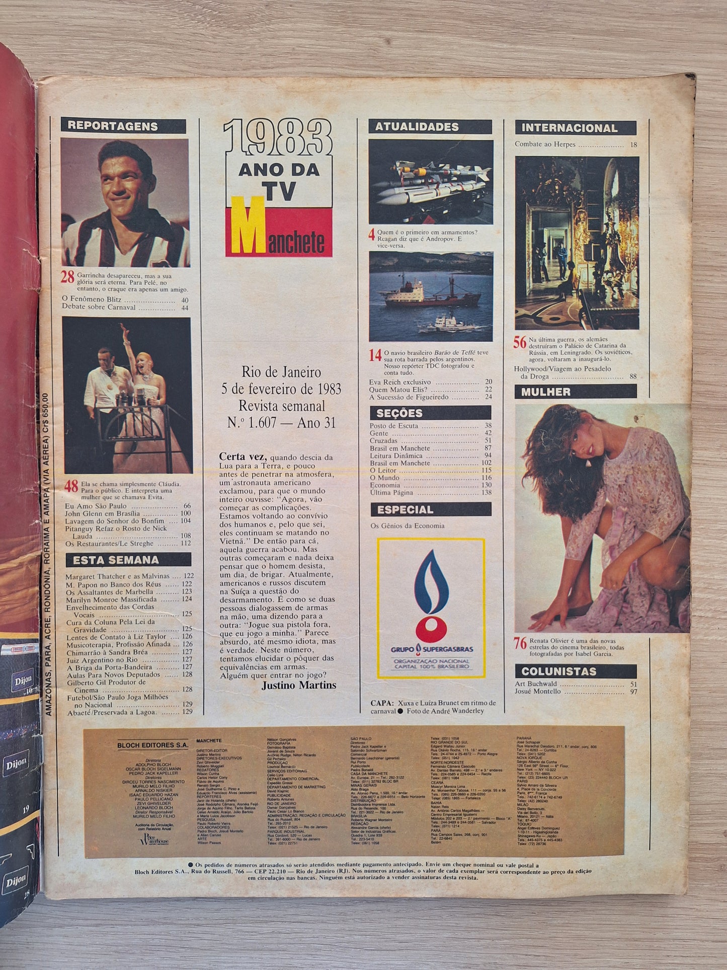 Revista Manchete 1607 (1983)