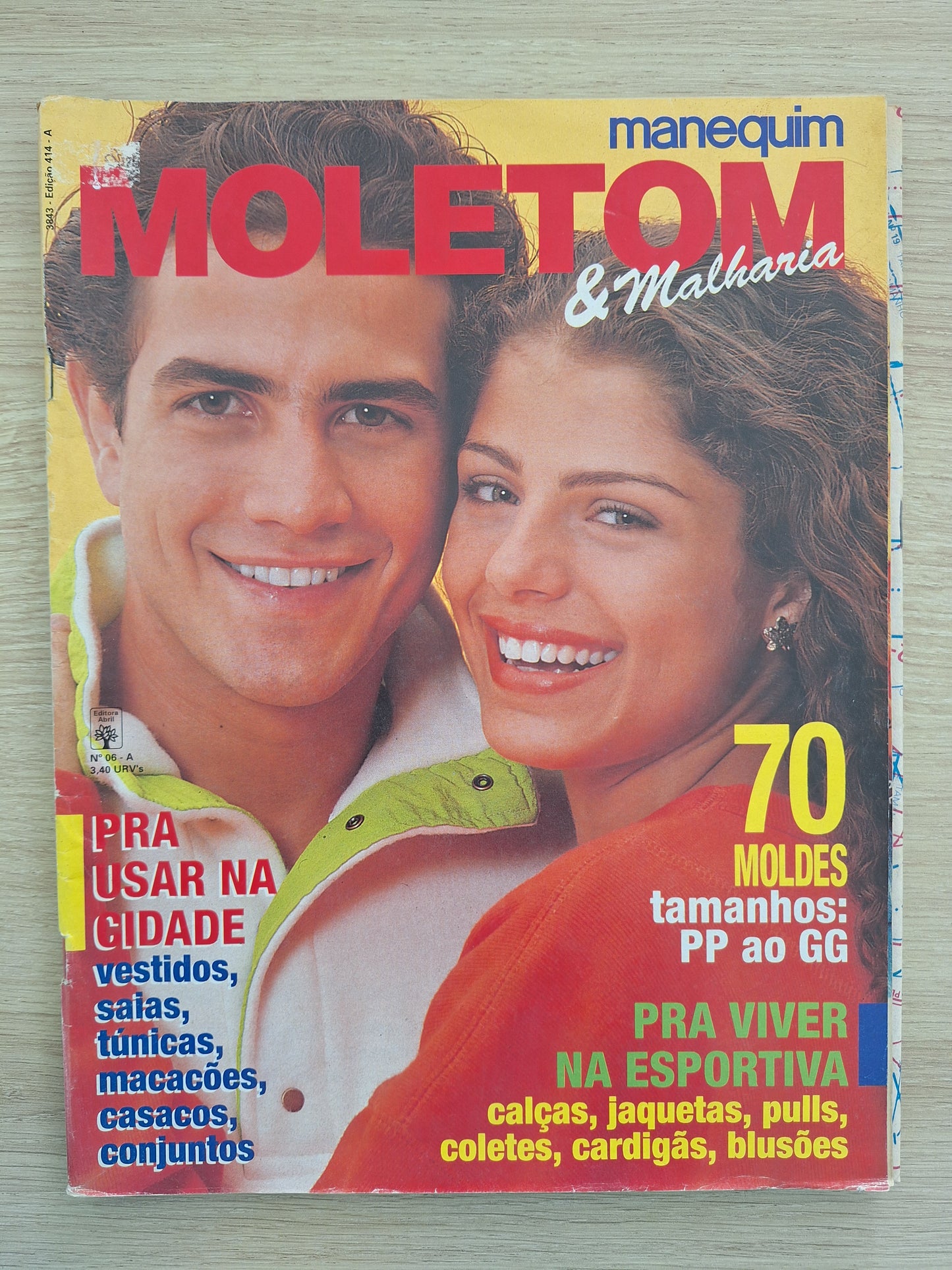 Revista Manequim Moletom