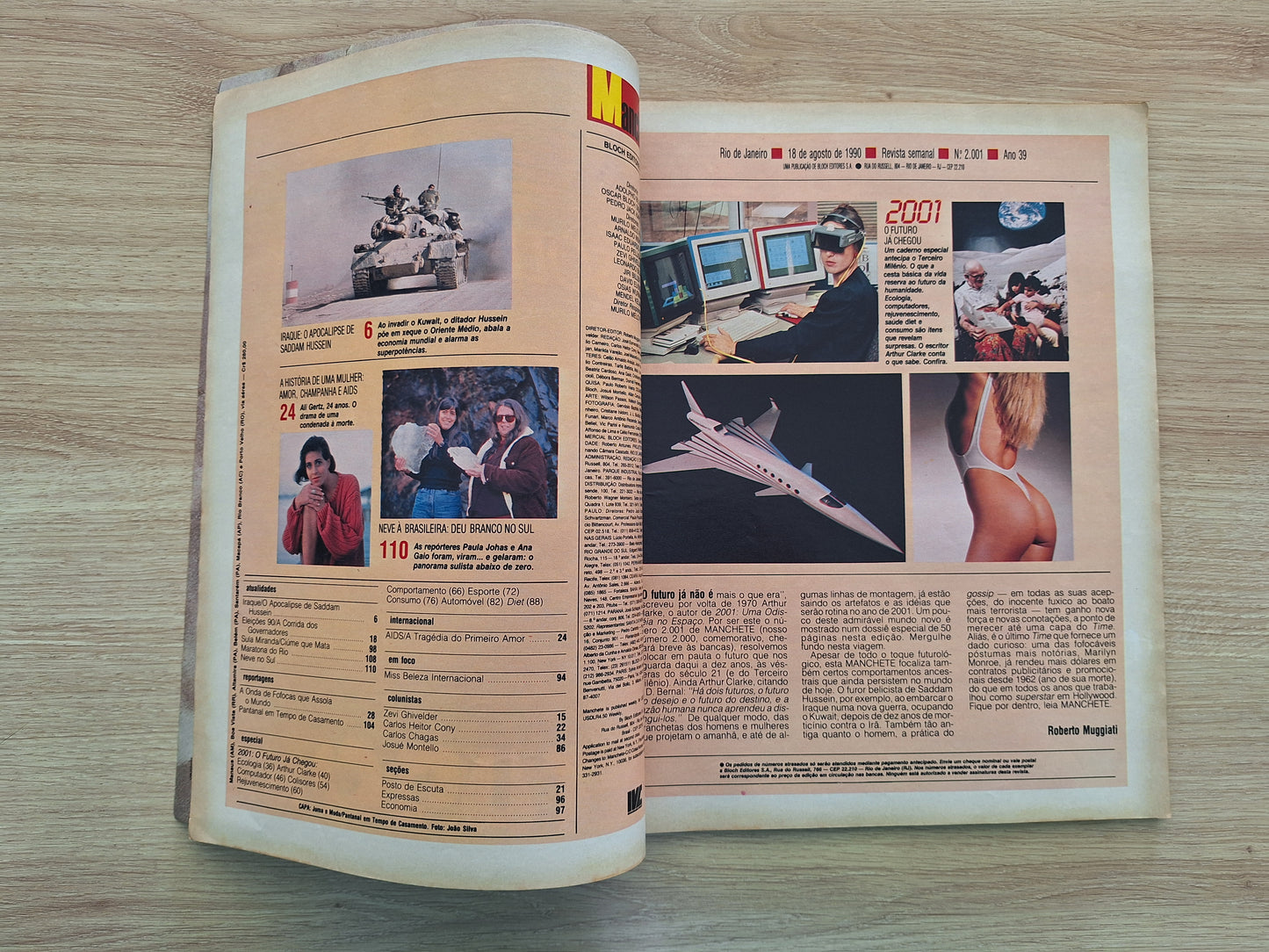 Revista Manchete 2001 (1990)