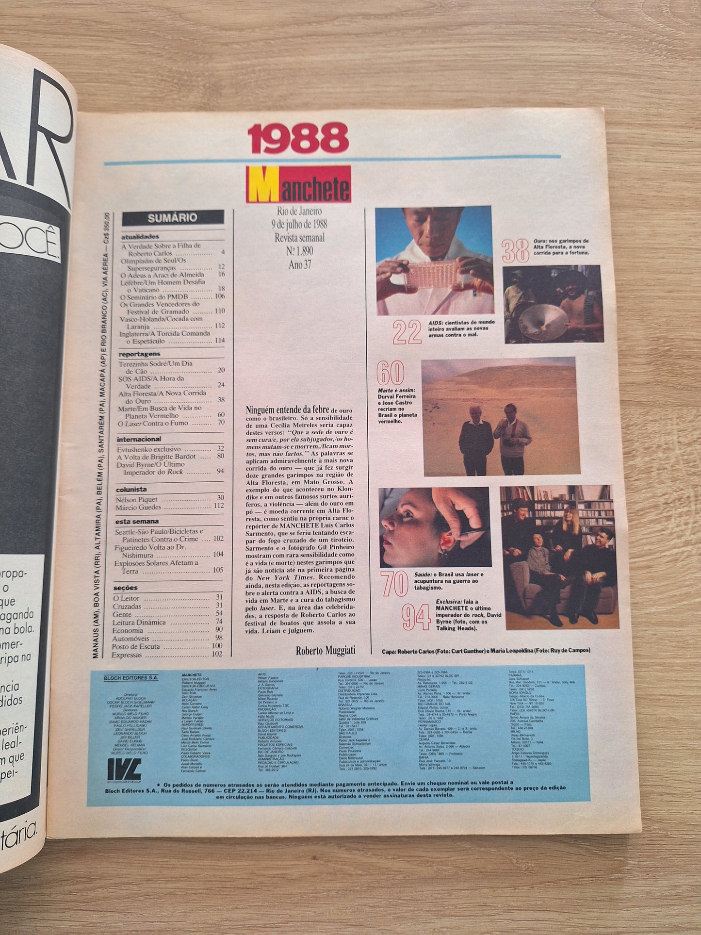 Revista Manchete 1890 (1988)