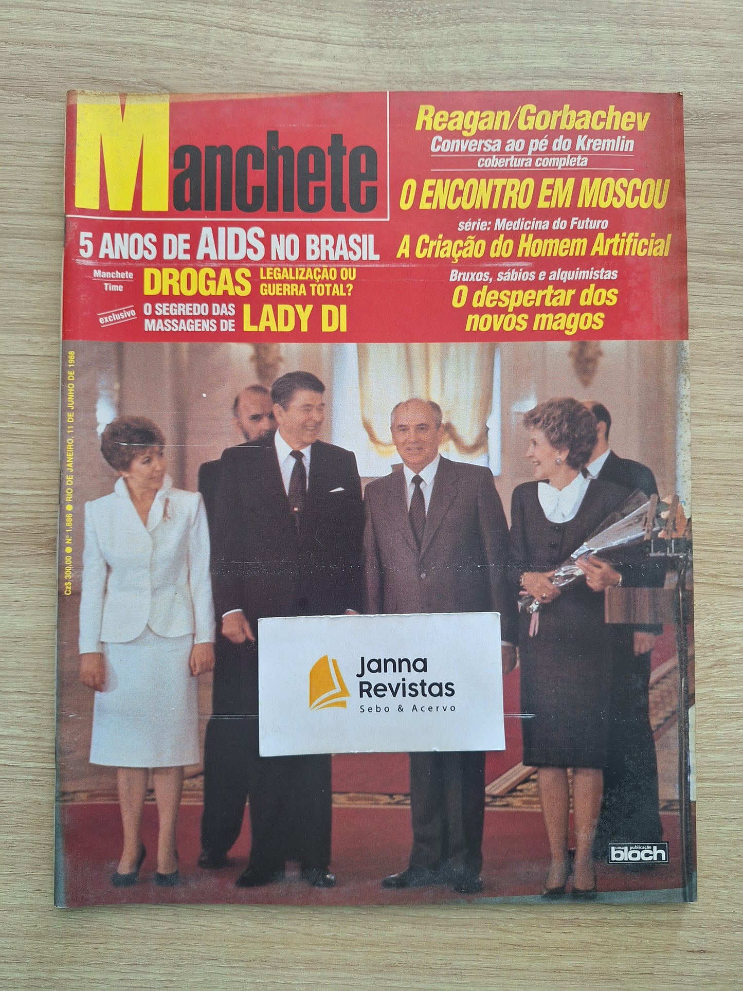 Revista Manchete 1886 (1988)