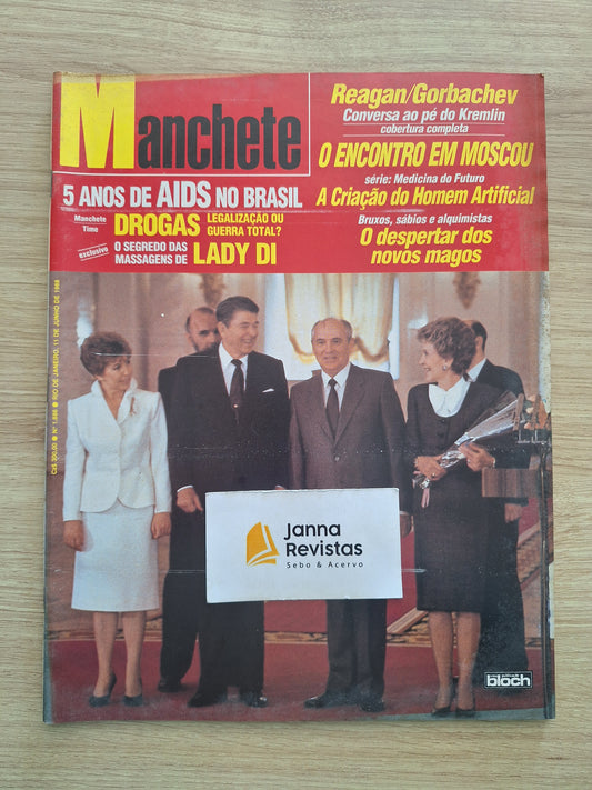 Revista Manchete 1886 (1988)