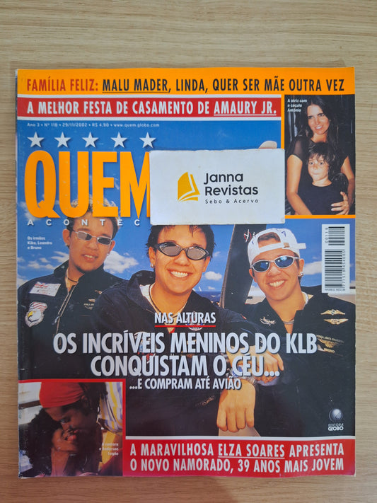 Revista Quem Acontece 116 (2002)