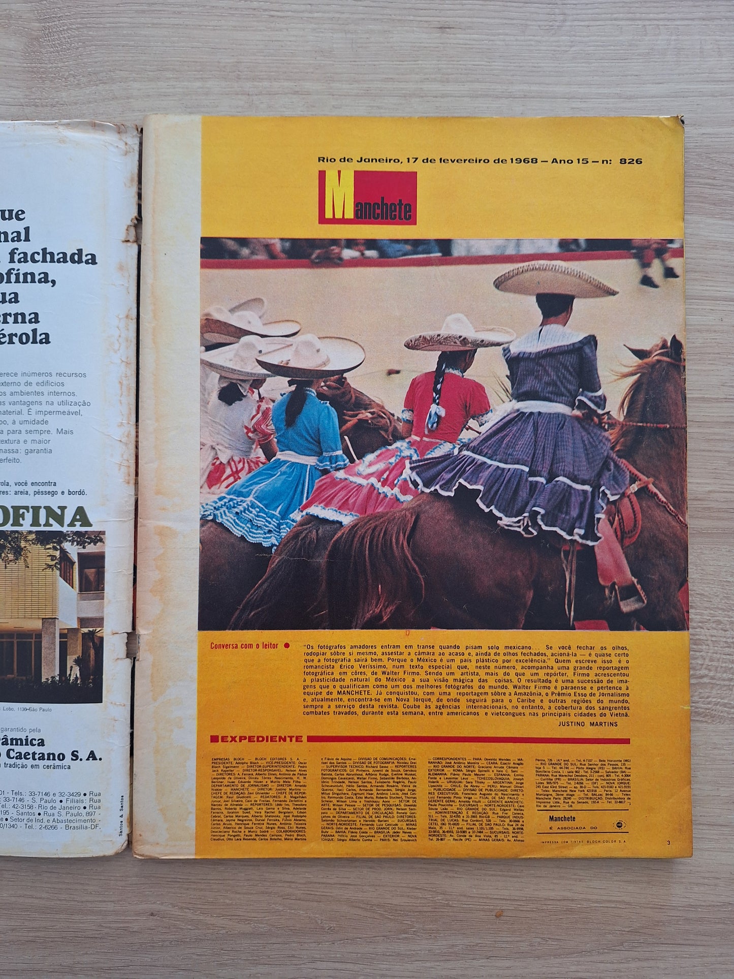 Revista Manchete 826 (1968)
