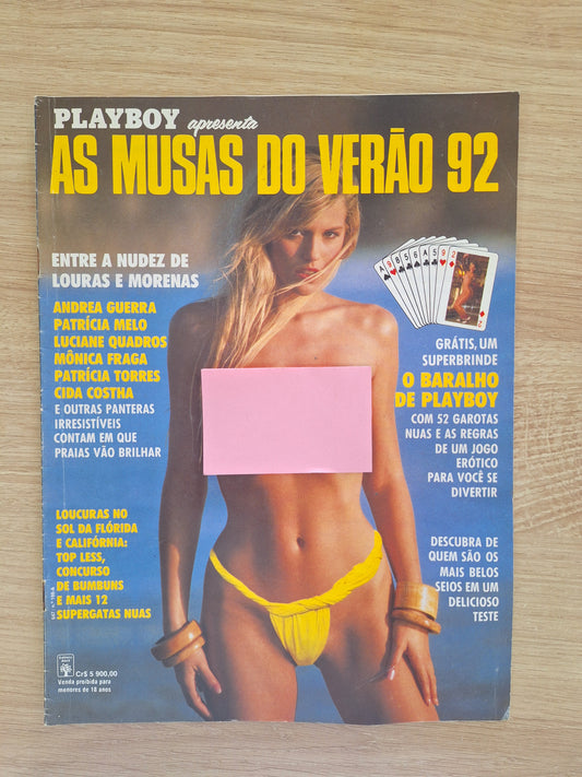 Revista Playboy As musas do verão 1992