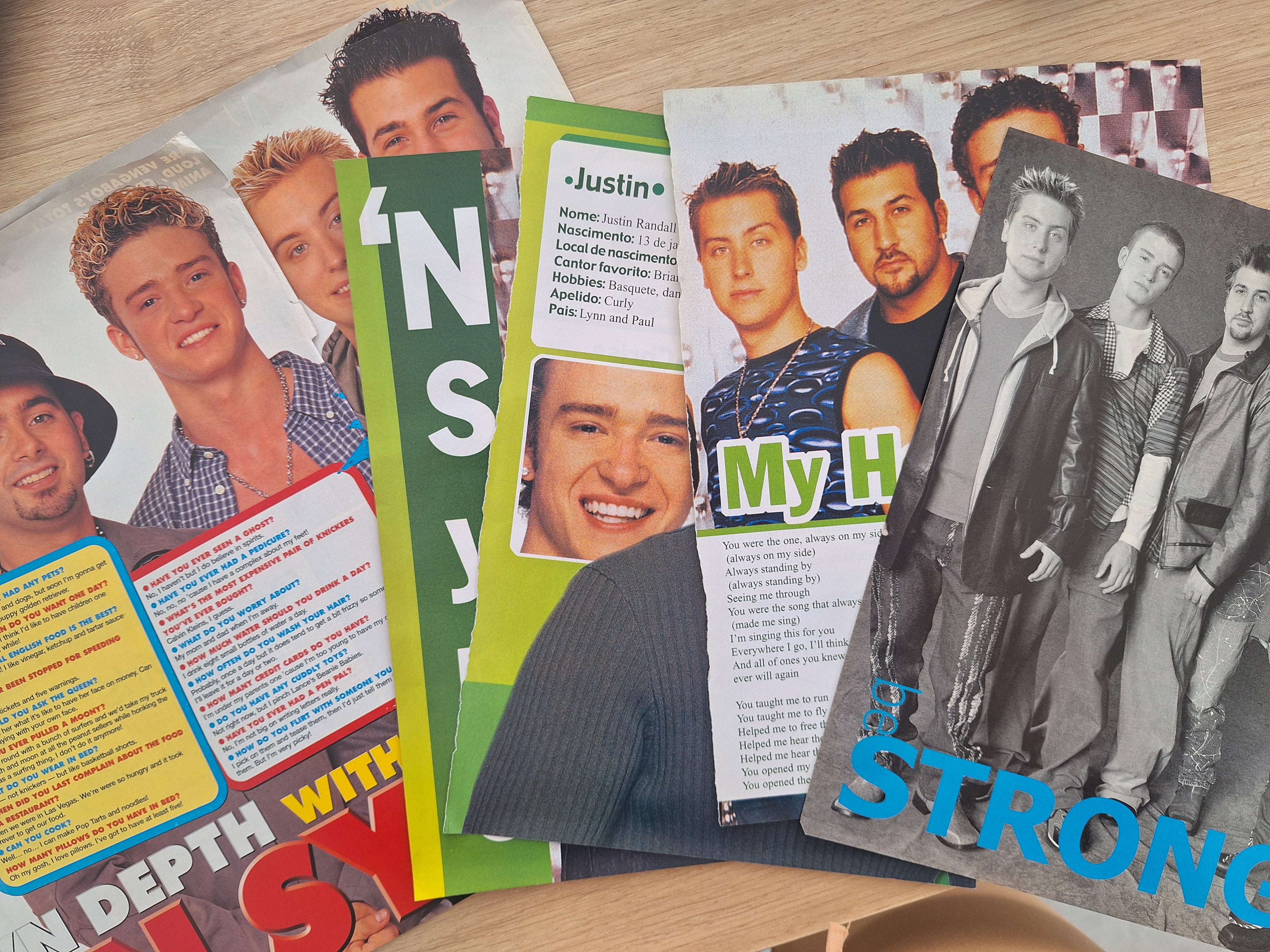 Pôster N'Sync – Janna Revistas e Discos