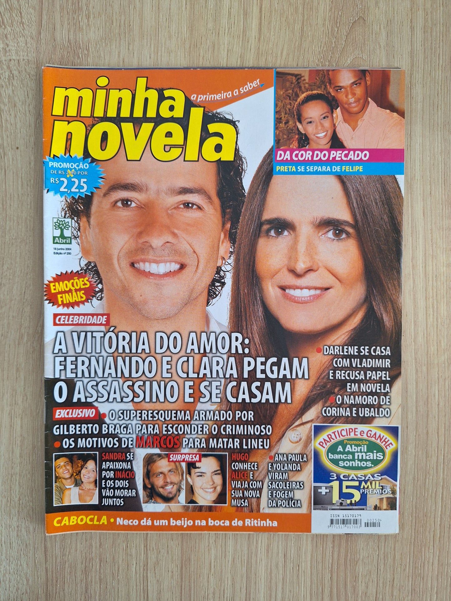 Revista Minha Novela 250 (2004)