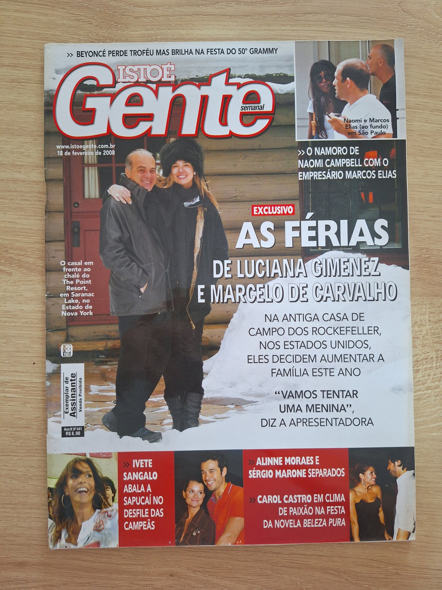 Revista Istoé Gente 441 (2008)