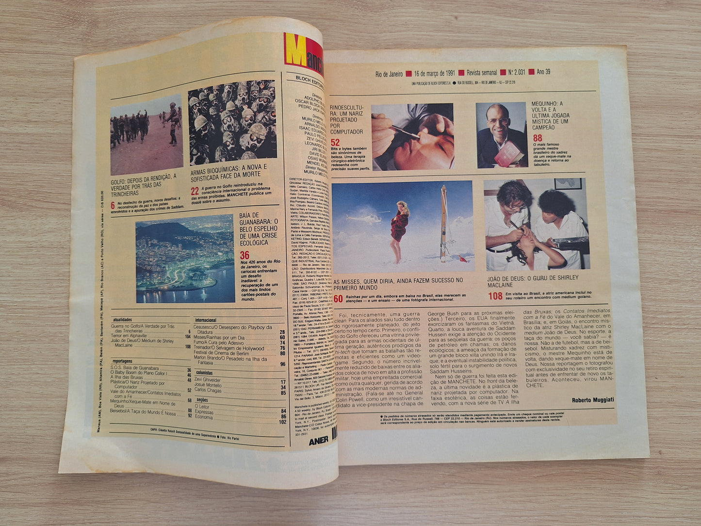 Revista Manchete 2031 (1991)