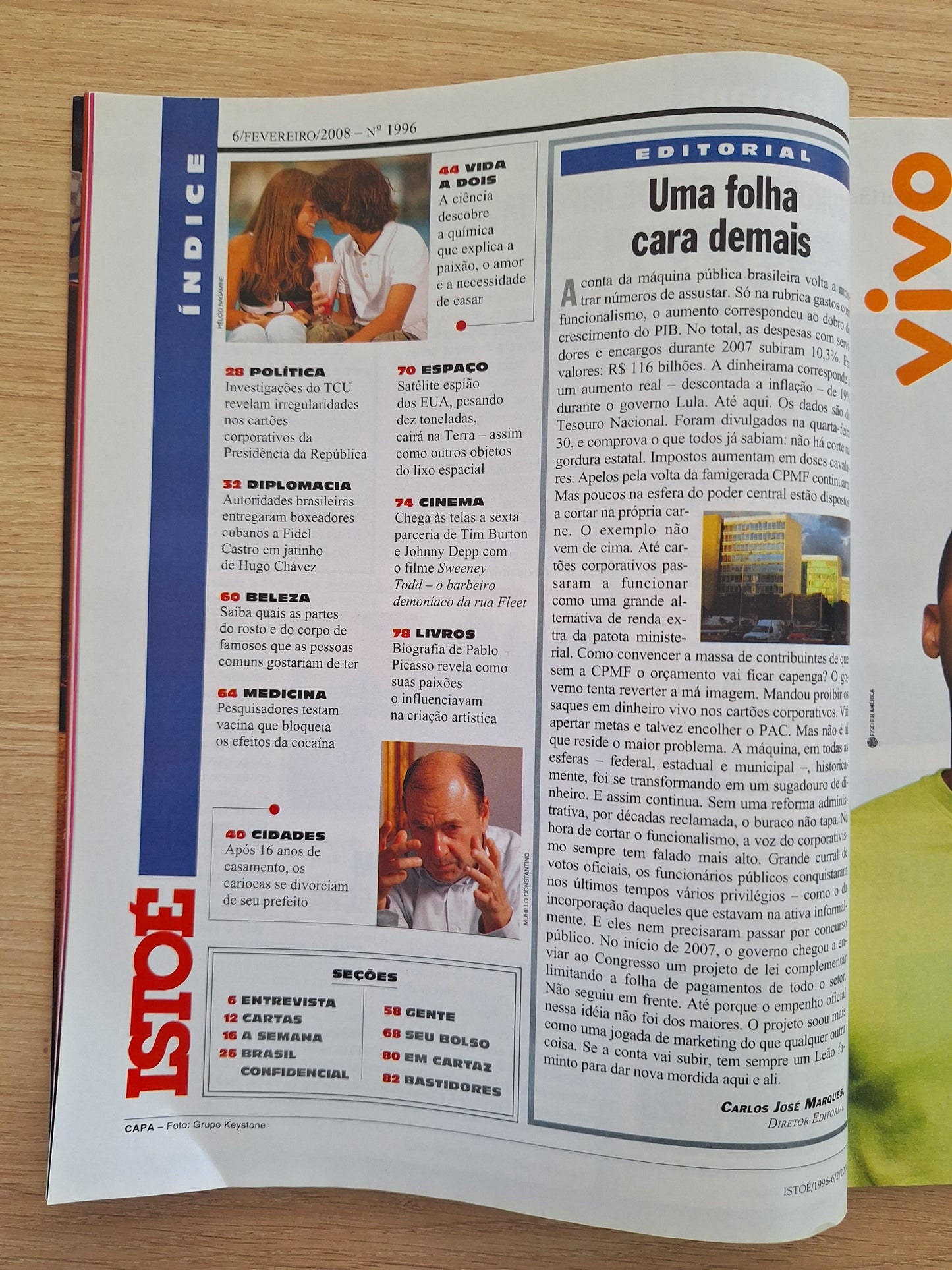 Revista Istoé 1996 (2008)