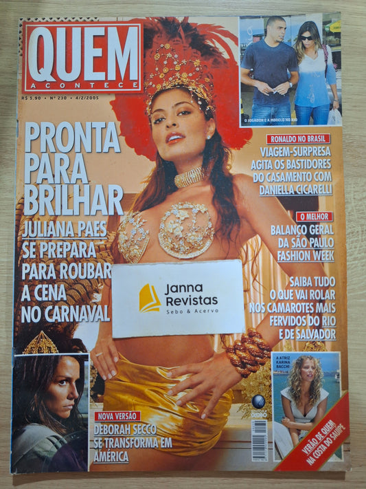 Revista Quem Acontece 230 (2005)