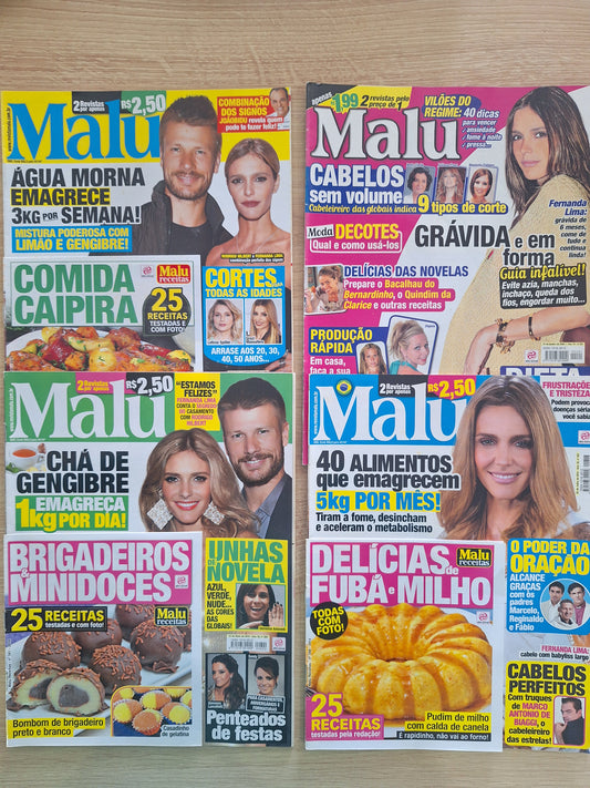 Kit Revista Malu Fernanda Lima