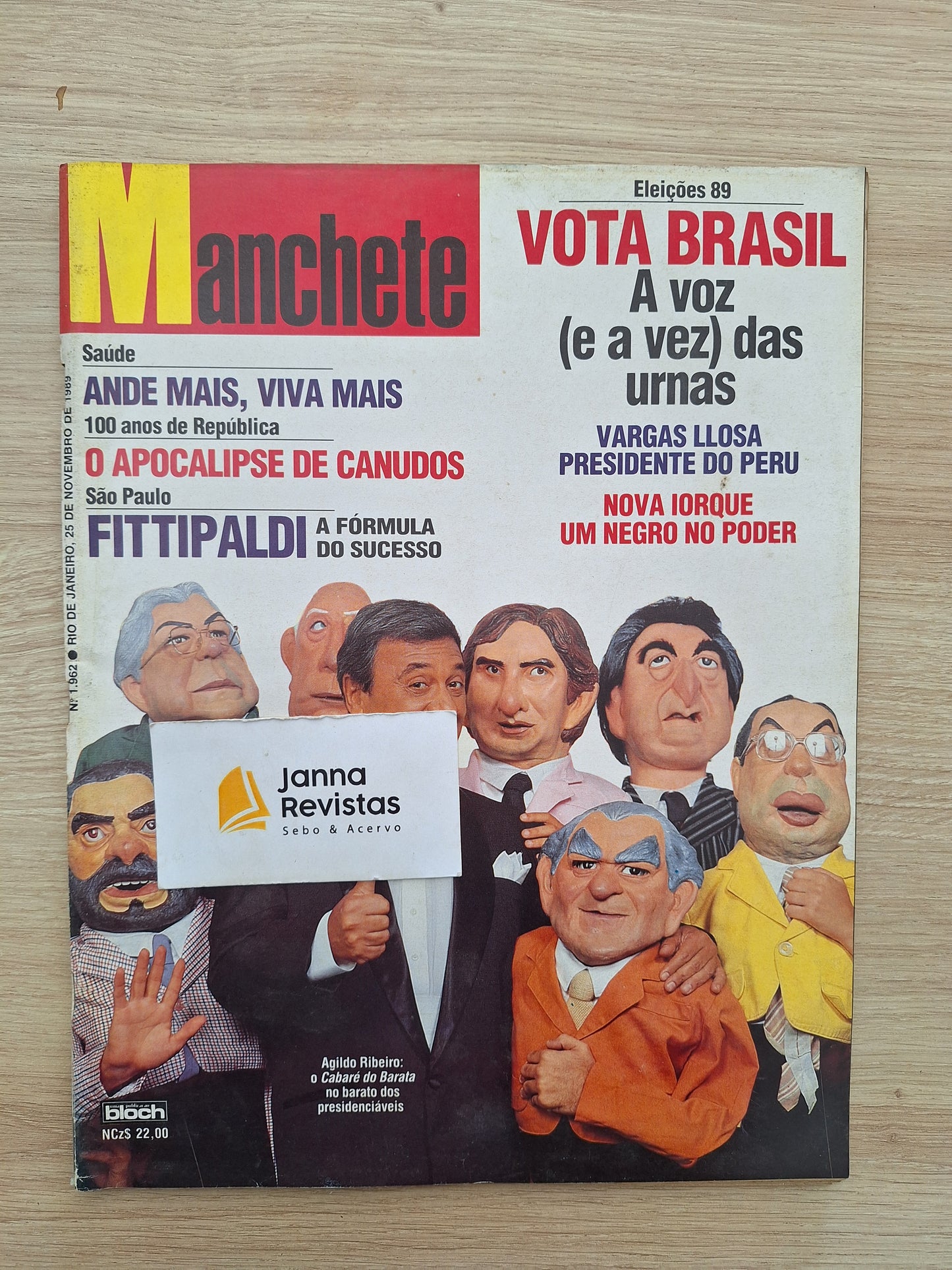 Revista Manchete 1962 (1989)