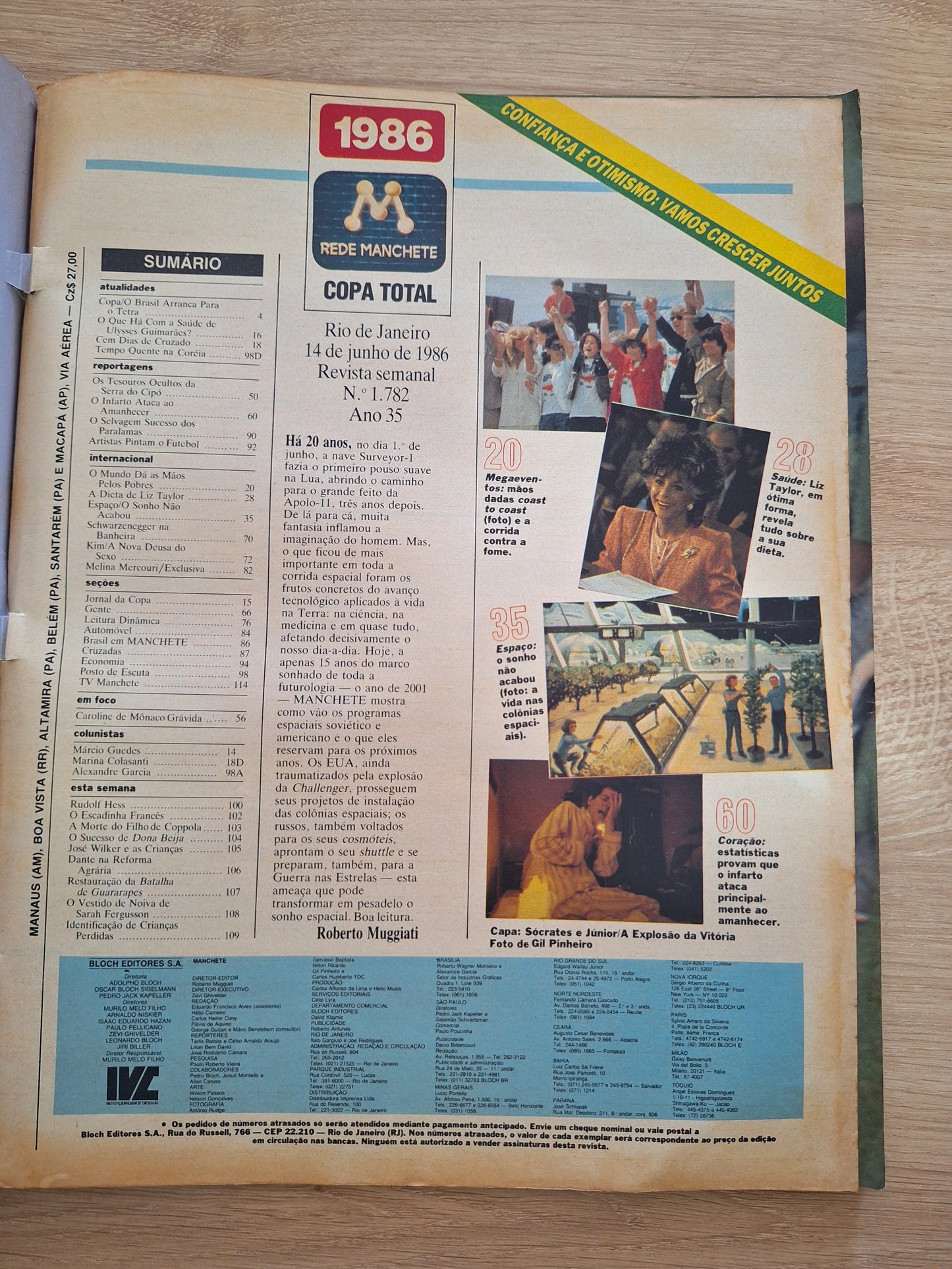 Revista Manchete 1782 (1986)