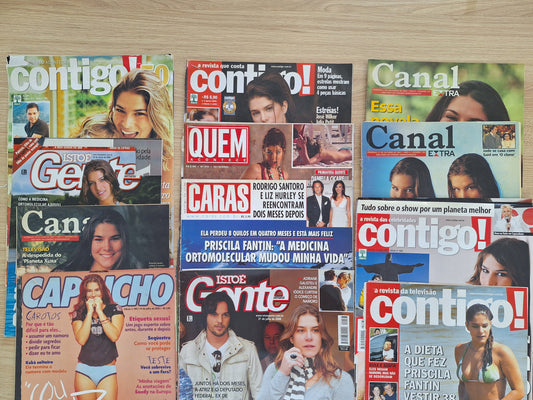 Priscila Fantin - Revista Capa+reportagem