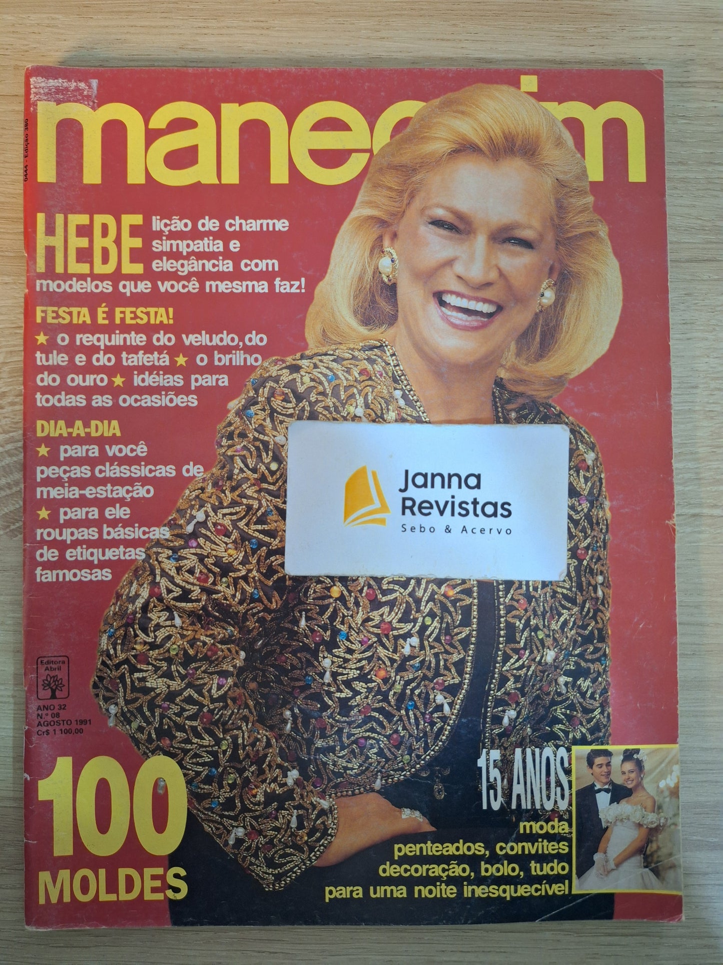 Revista Manequim 380 (1991)