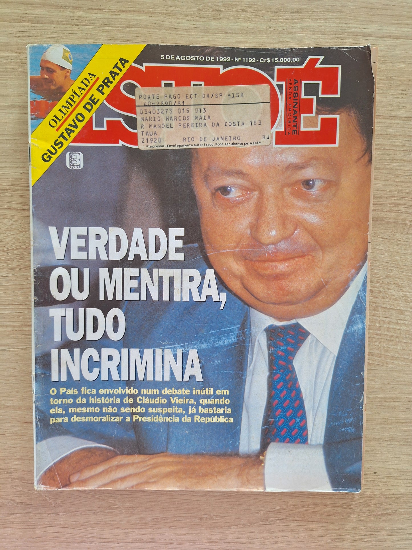Revista Istoé 1192 (1992)