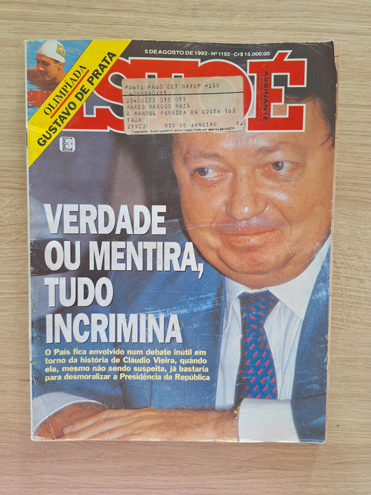 Revista Istoé 1192 (1992)