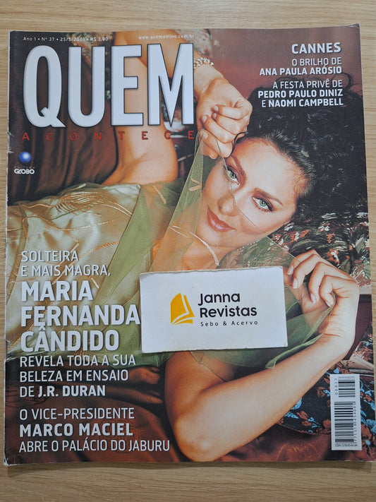 Revista Quem Acontece 37 (2001)