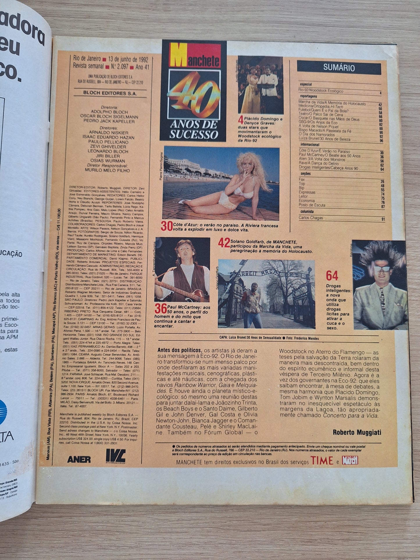 Revista Manchete 2097 (1992)