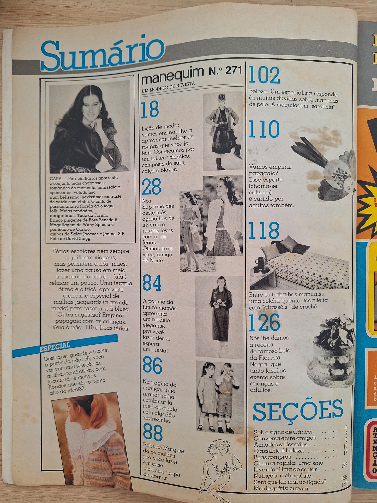 Revista Manequim 271 (1982)