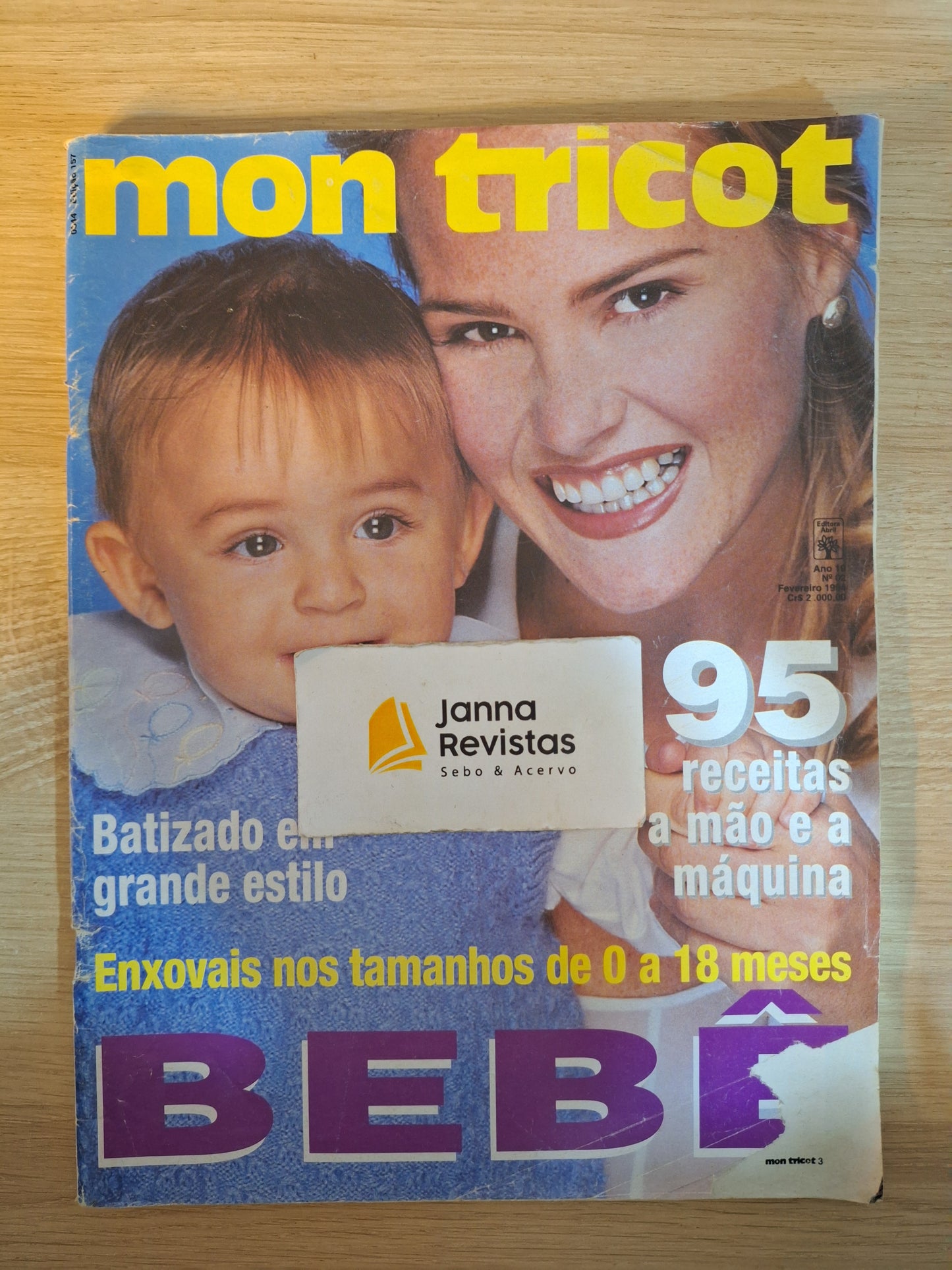 Revista Mon Tricot 157 (1994)