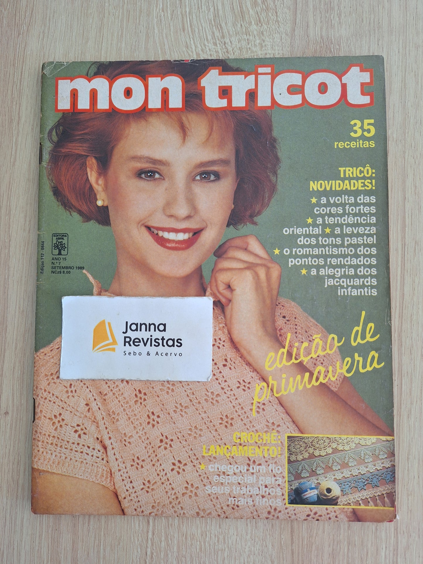 Revista Mon Tricot 07 (1989)