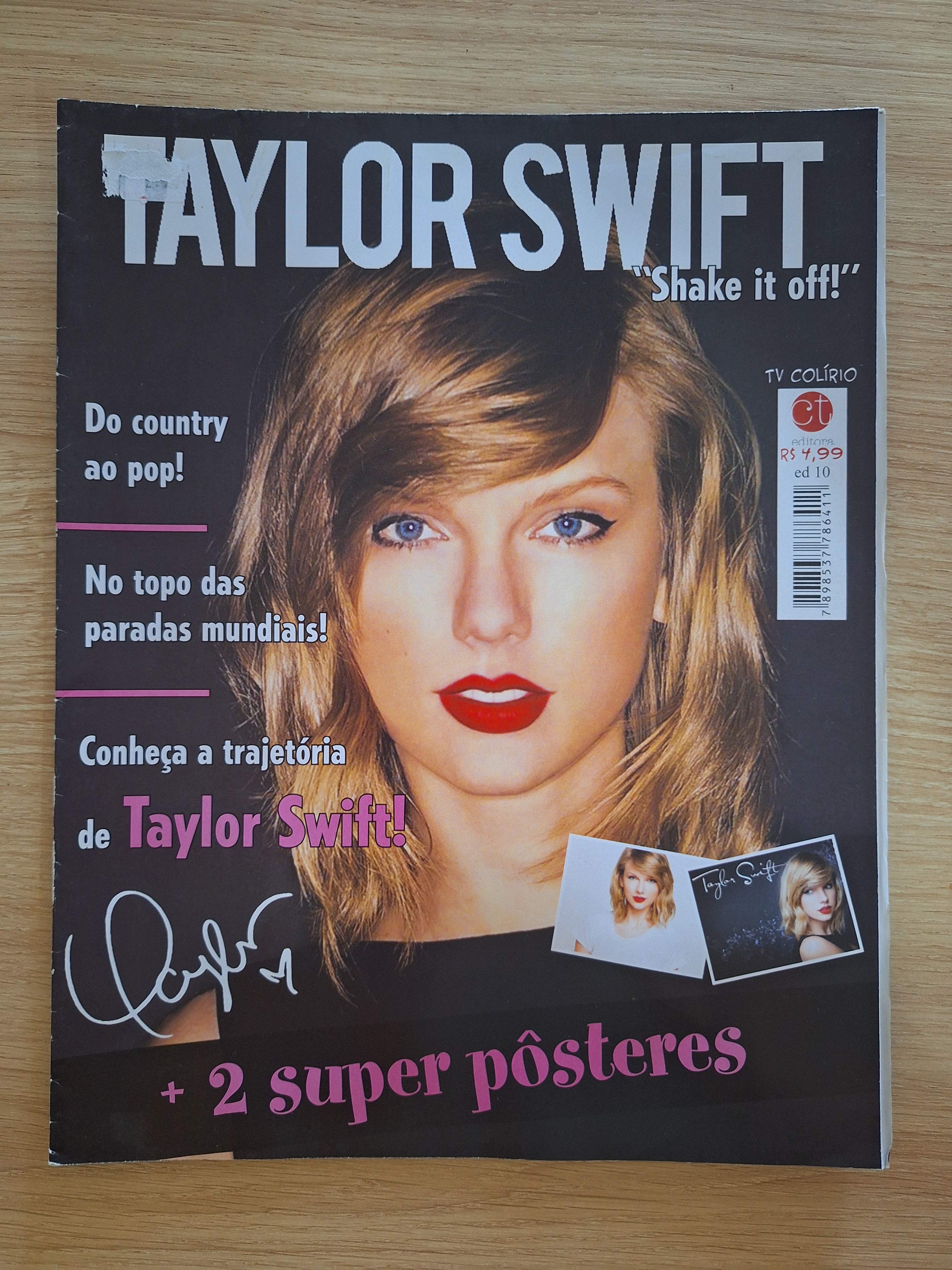 Taylor Swift Super Pôster – Janna Revistas e Discos