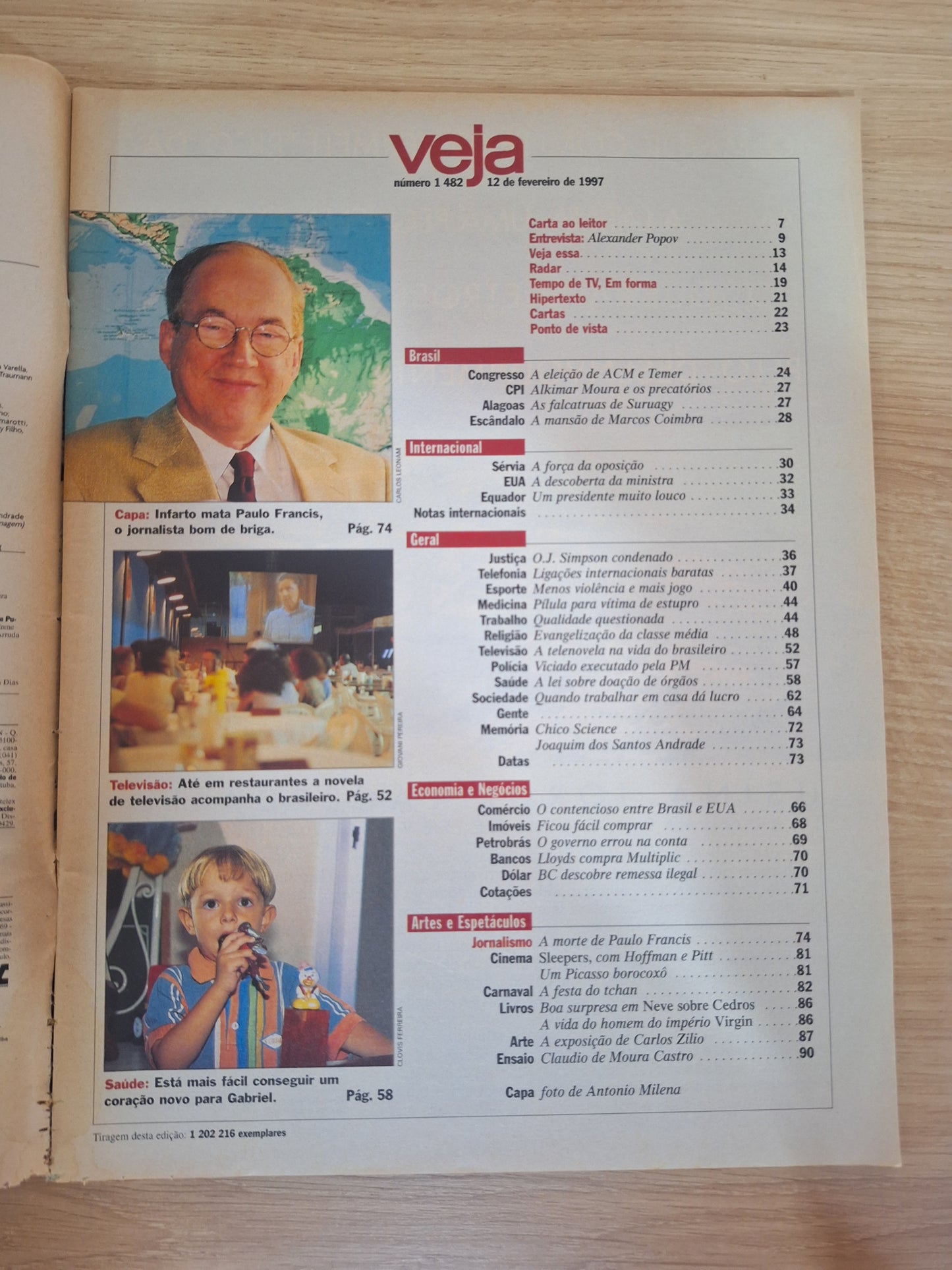Revista Veja 1482 (1997)