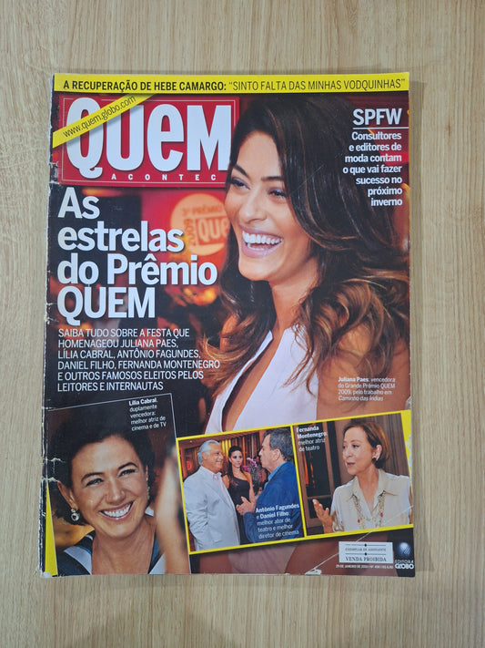 Revista Quem Acontece 490 (2010)