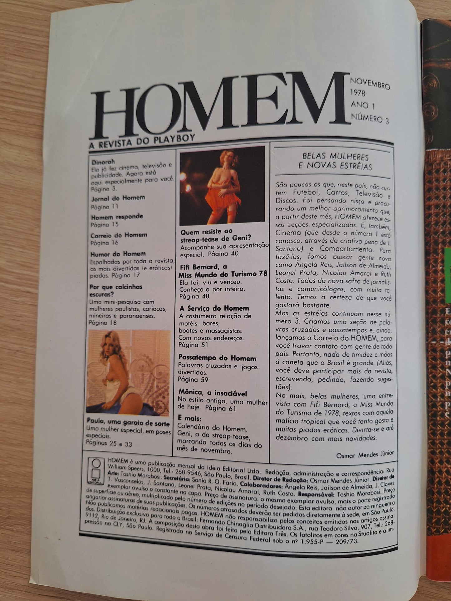 Revista Homem 03 (1978)