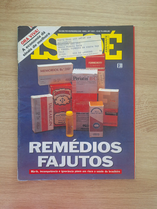 Revista Istoé 1221 (1993)