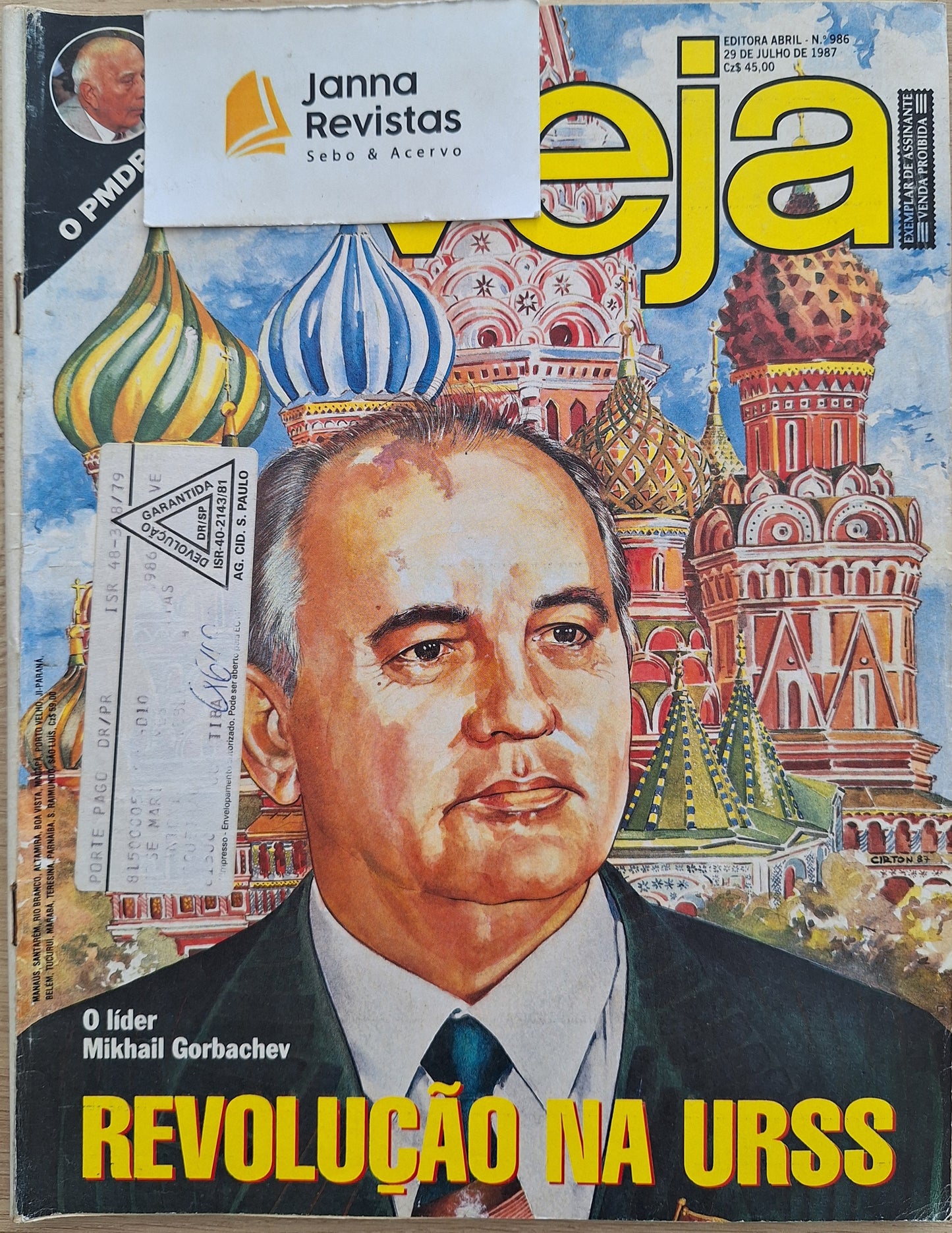 Revista Veja 986 (1987)