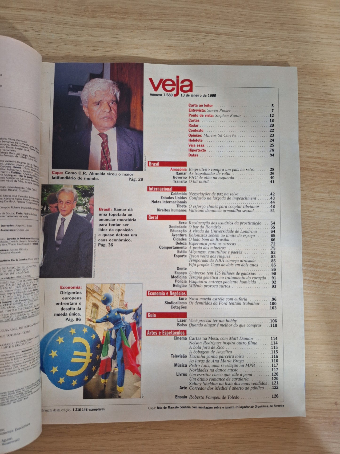 Revista Veja 1580 (1999)