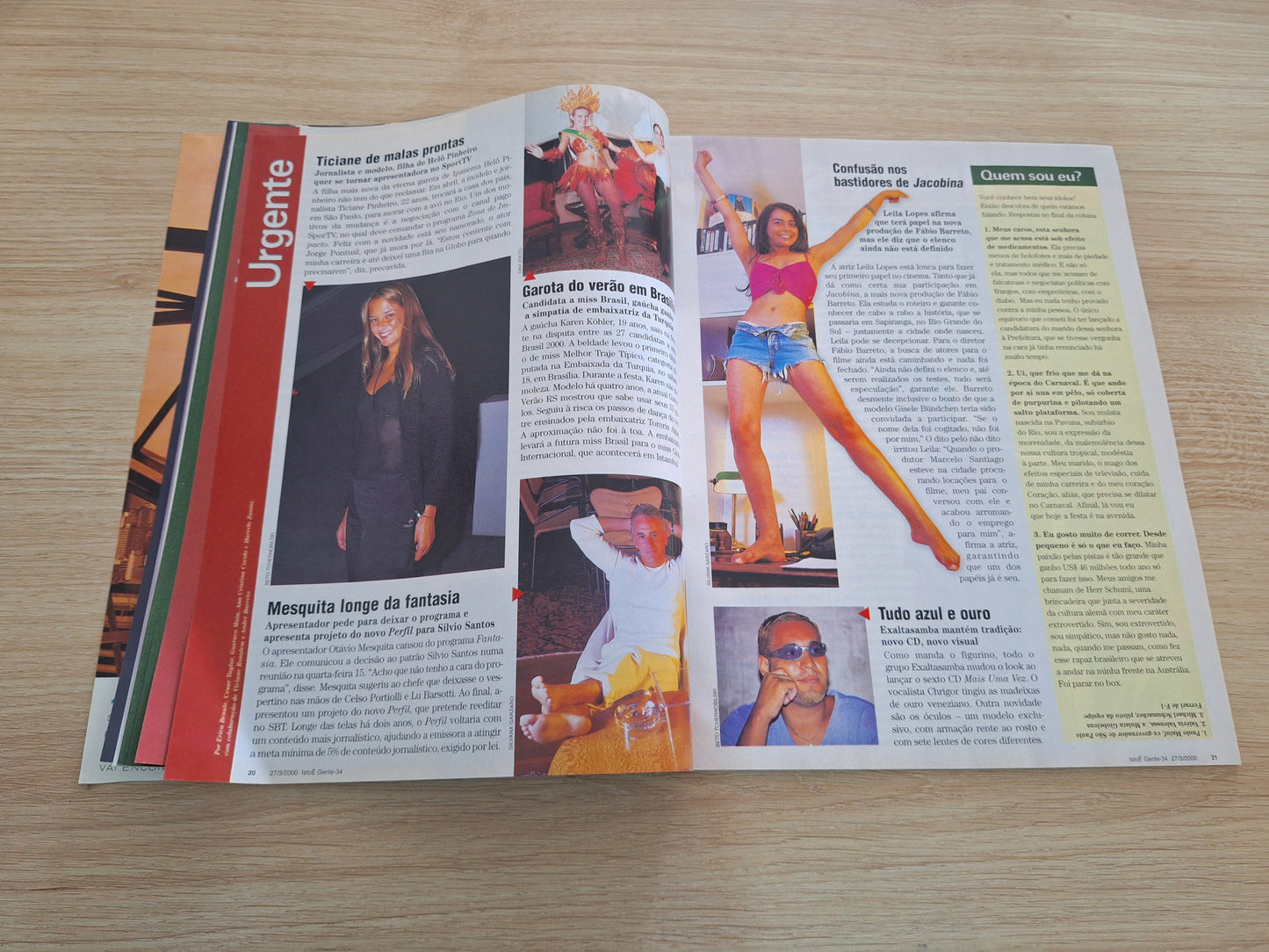 Revista Istoé Gente 34 (2000)