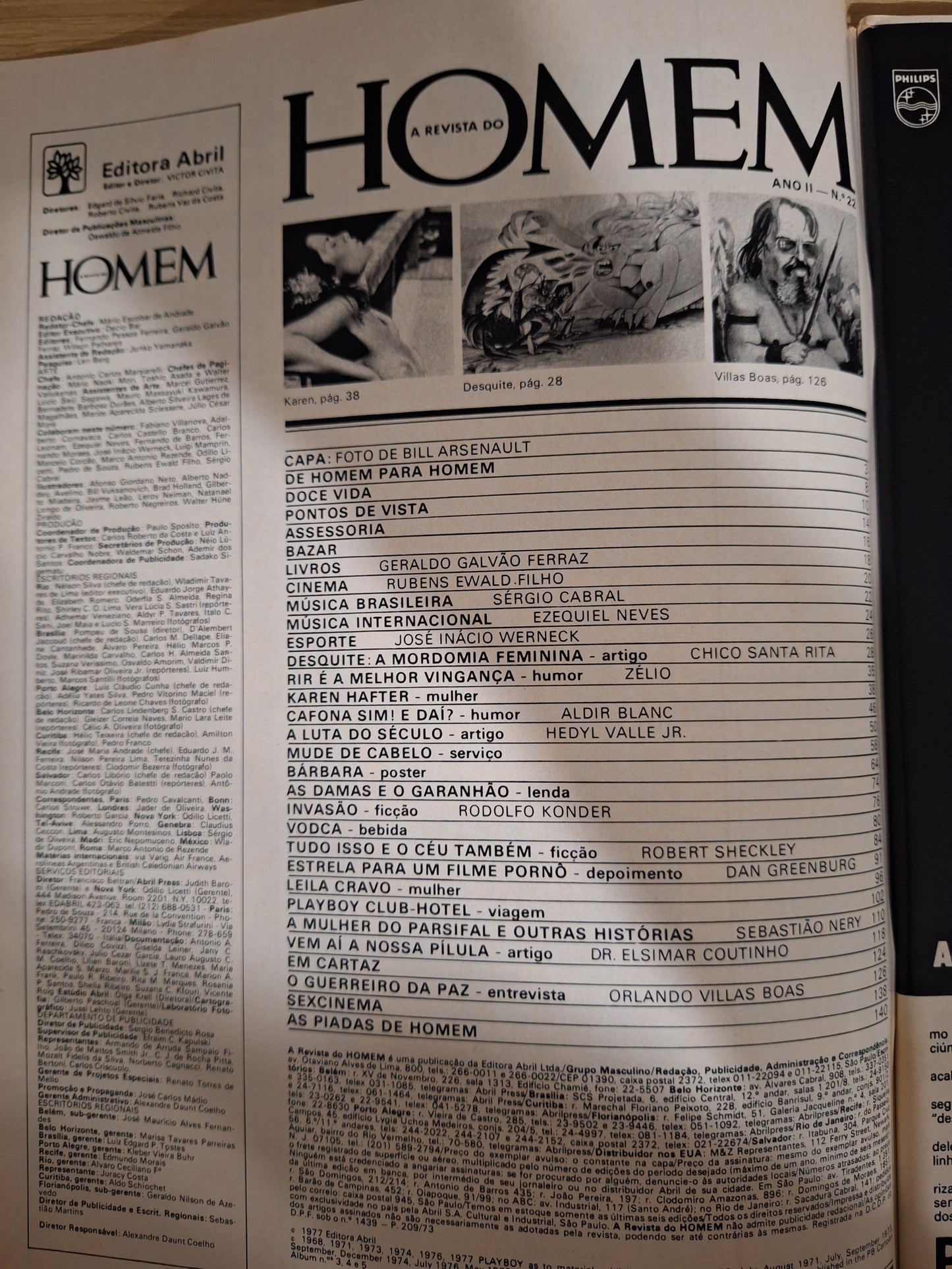 Revista Homem N°22 (1977)