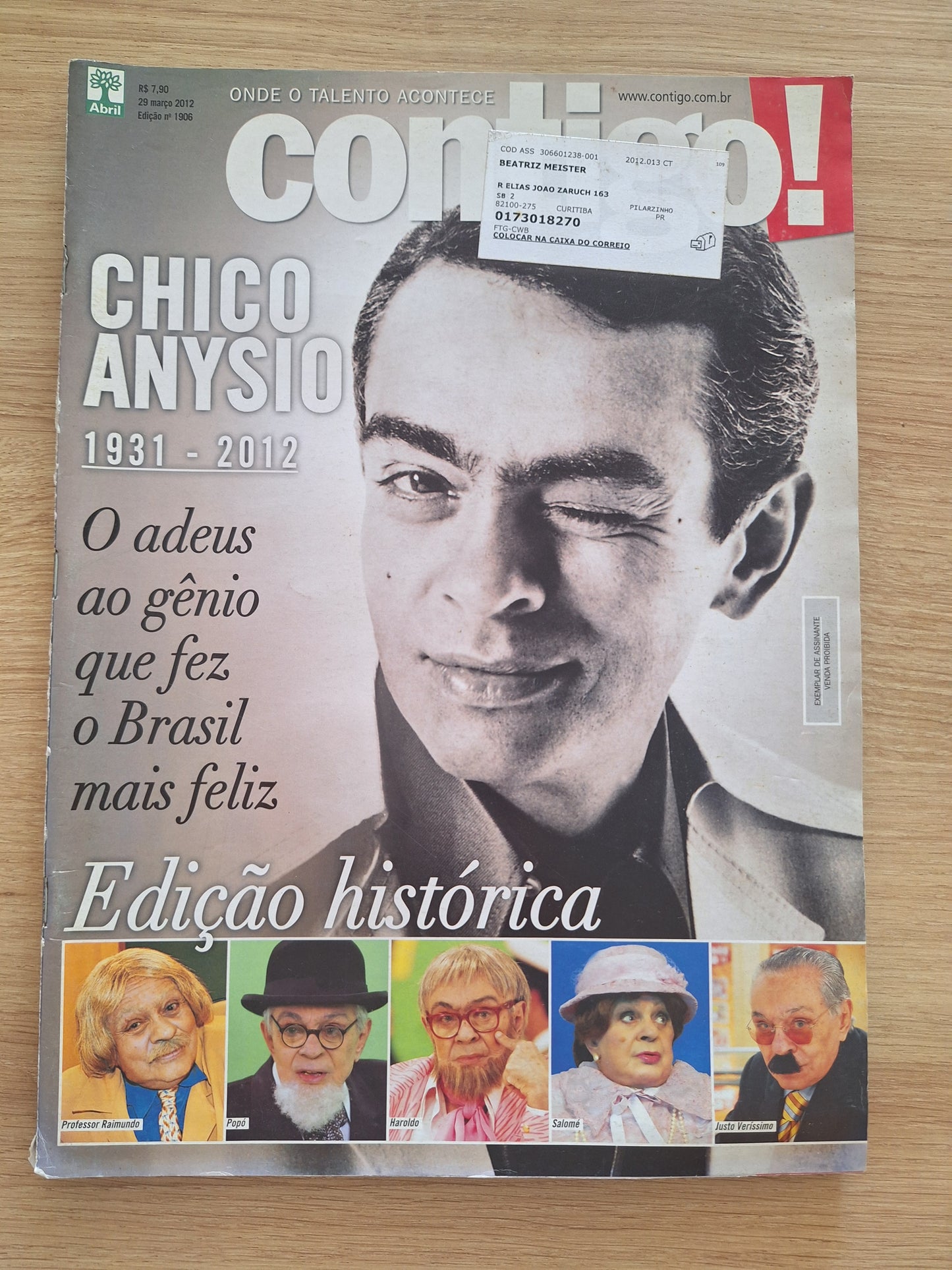 Revista Contigo 1906 (2012)