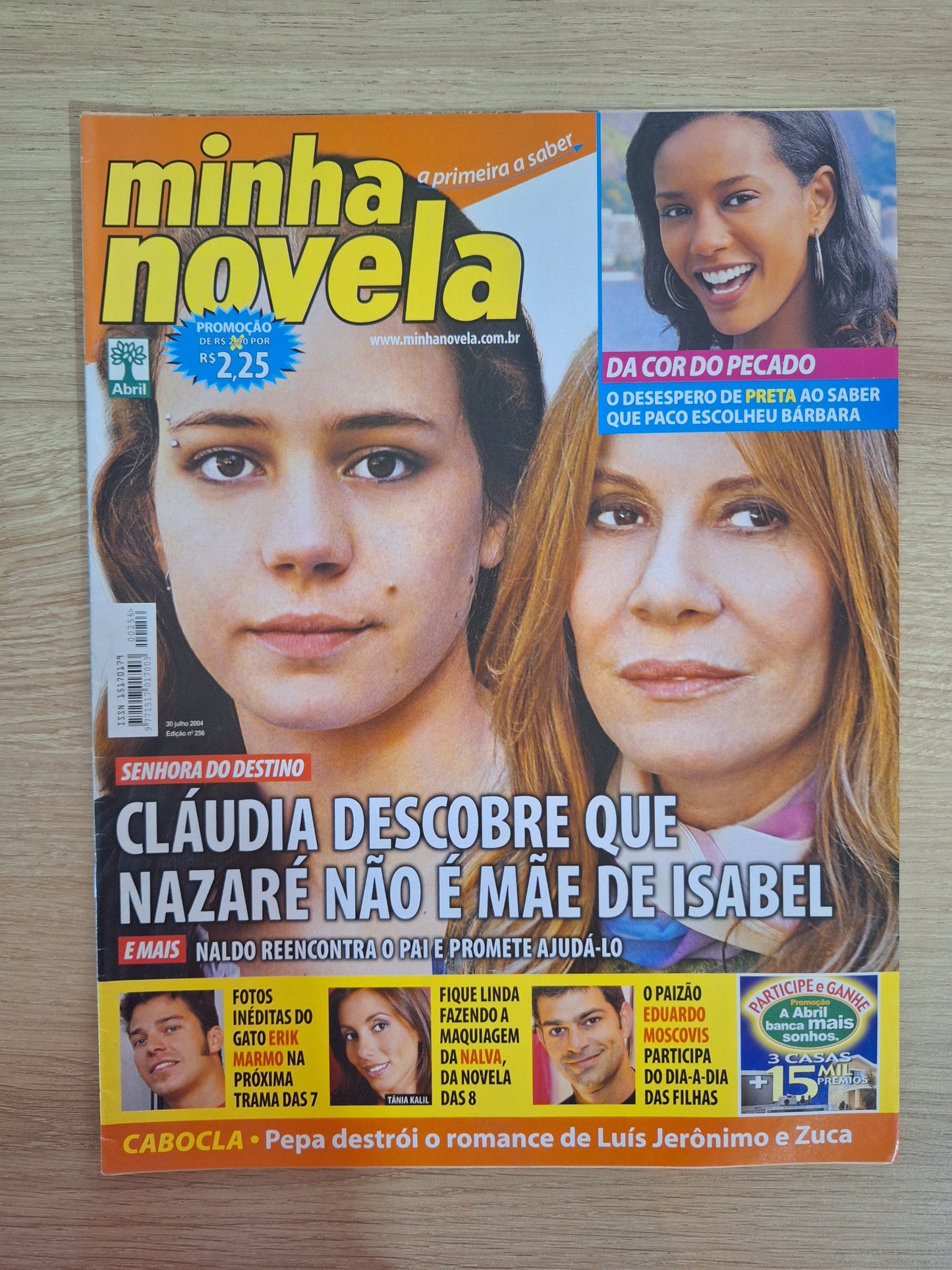 Revista Minha Novela 256 (2004)