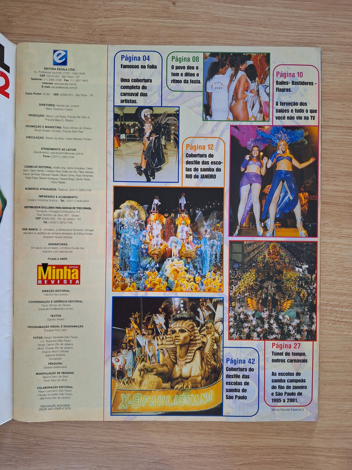 Revista Minha Revista Carnaval 2002