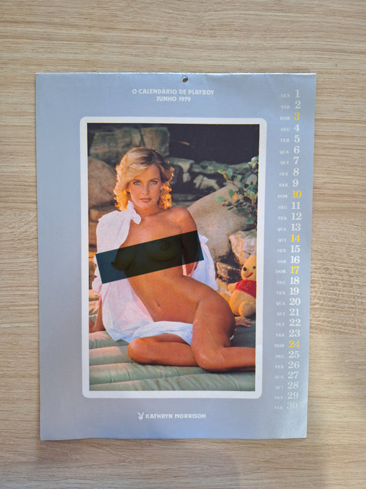 Calendário Playboy 1979