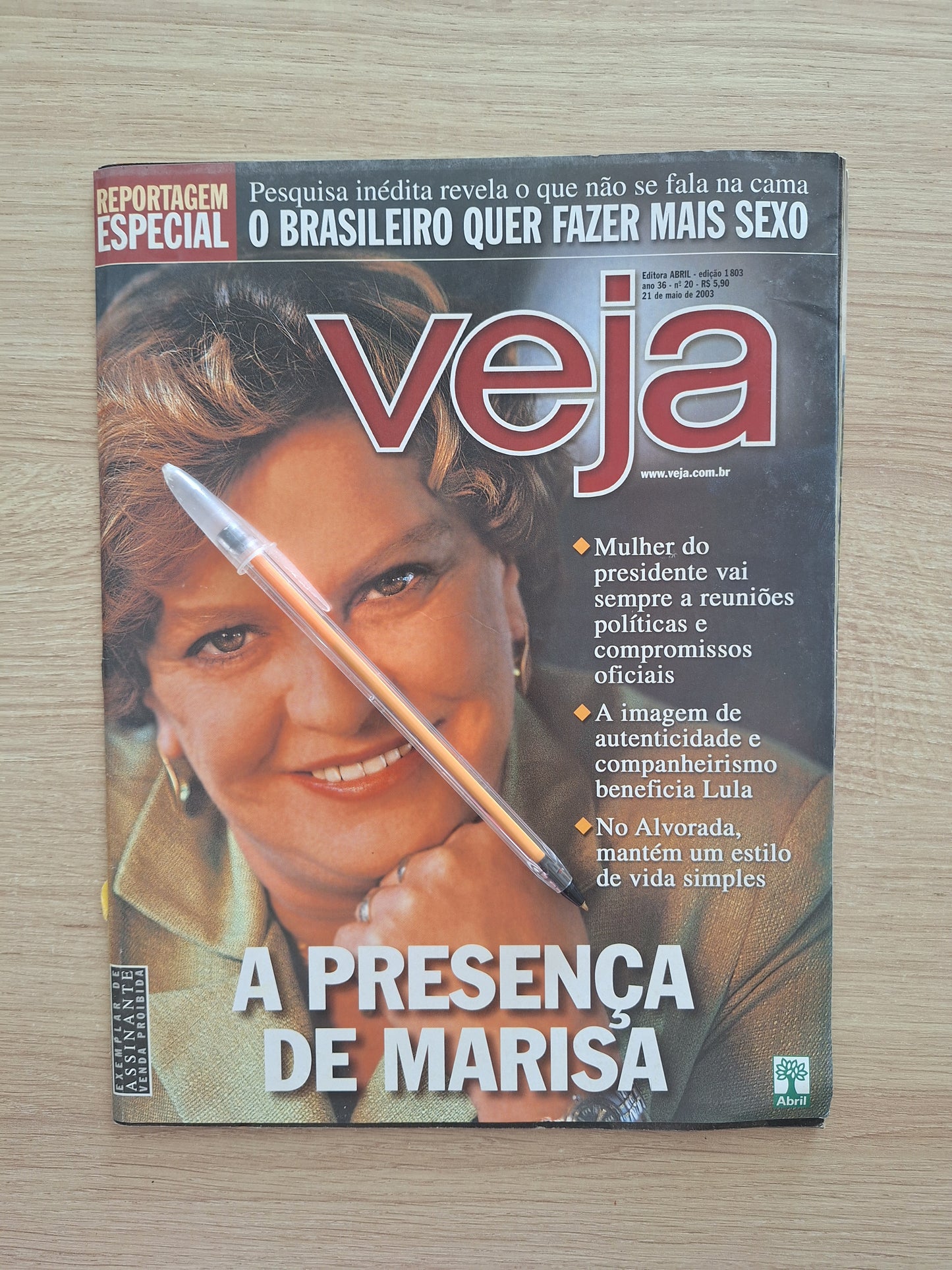 Revista Veja 1803 (2003)