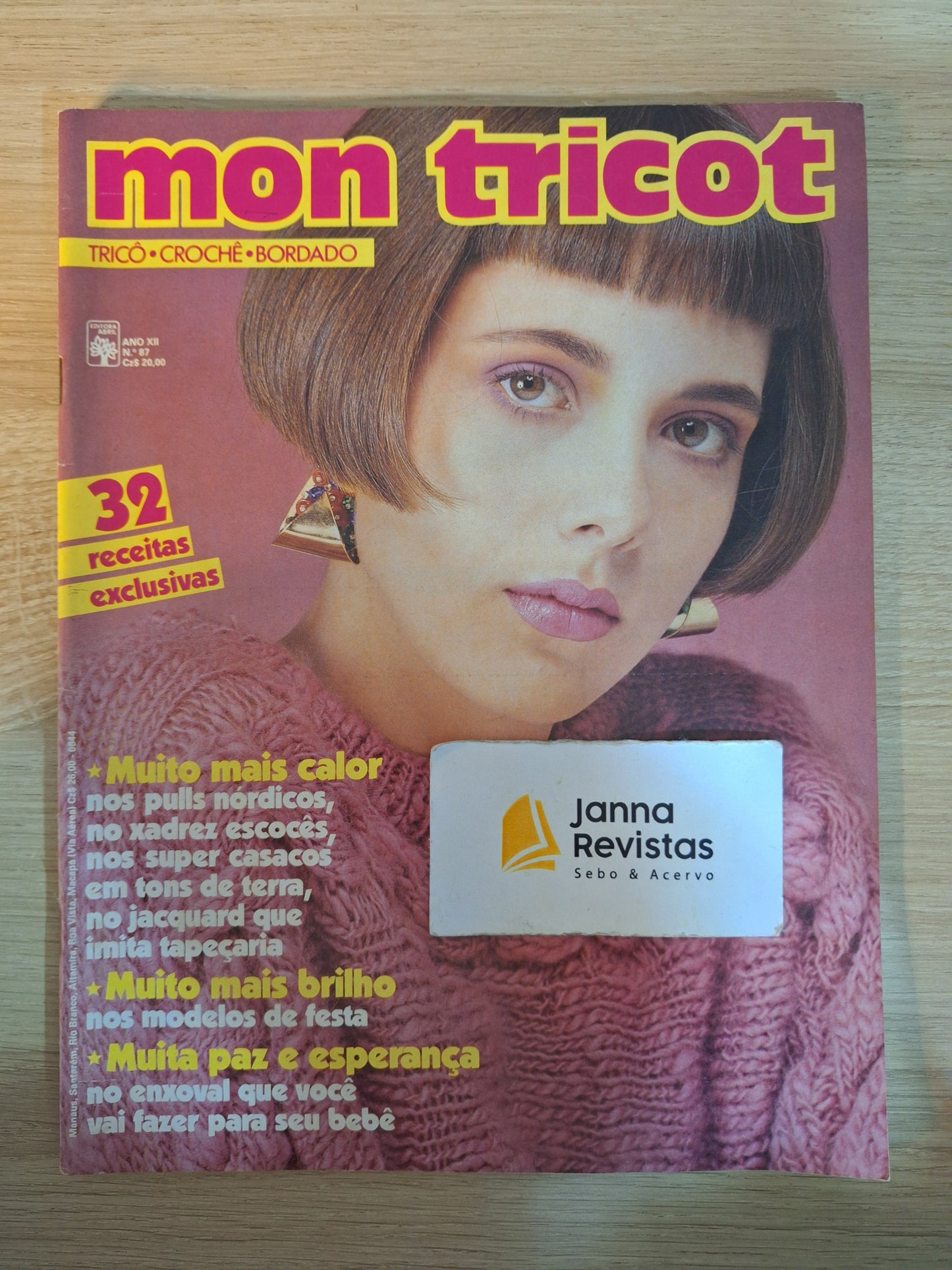 Revista Mon Tricot 87 (1986)
