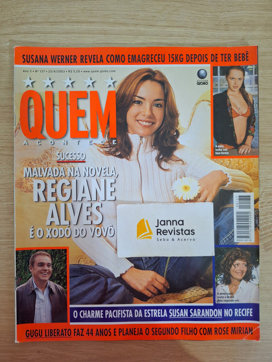 Revista Quem 137 (2003)