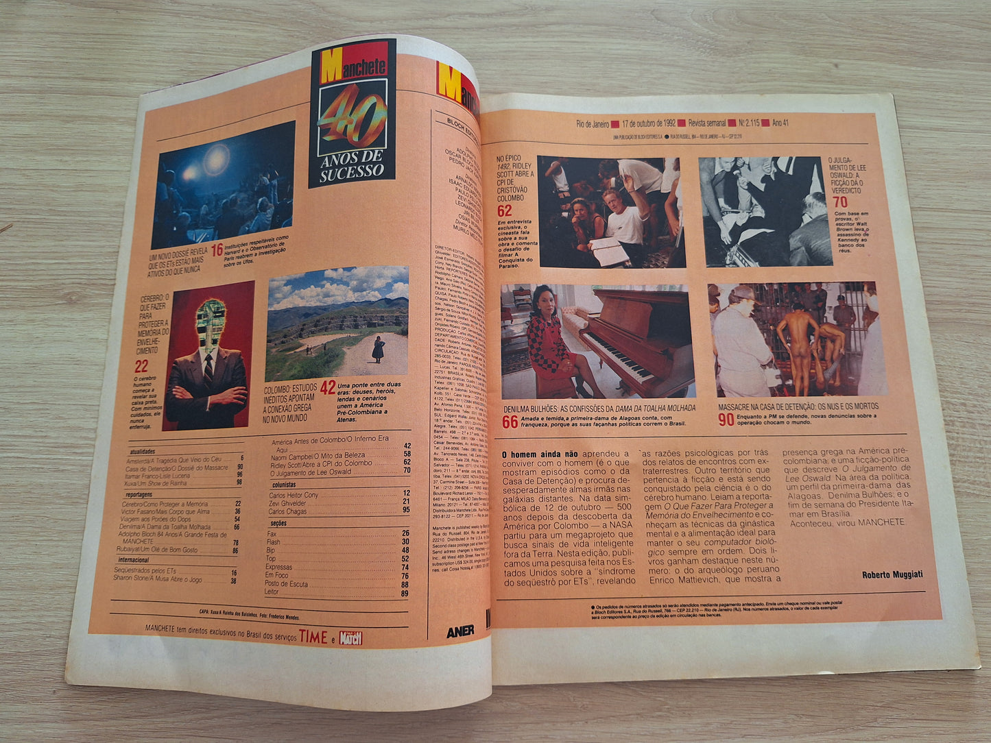 Revista Manchete 2115 (1992)