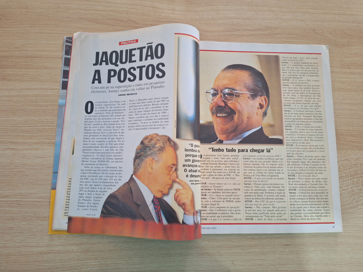 Revista Istoé 1458 (1997)