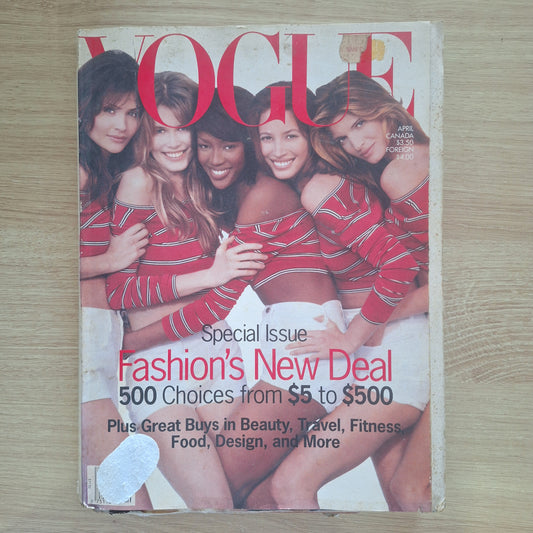 Vintage Vogue Magazine (1993)
