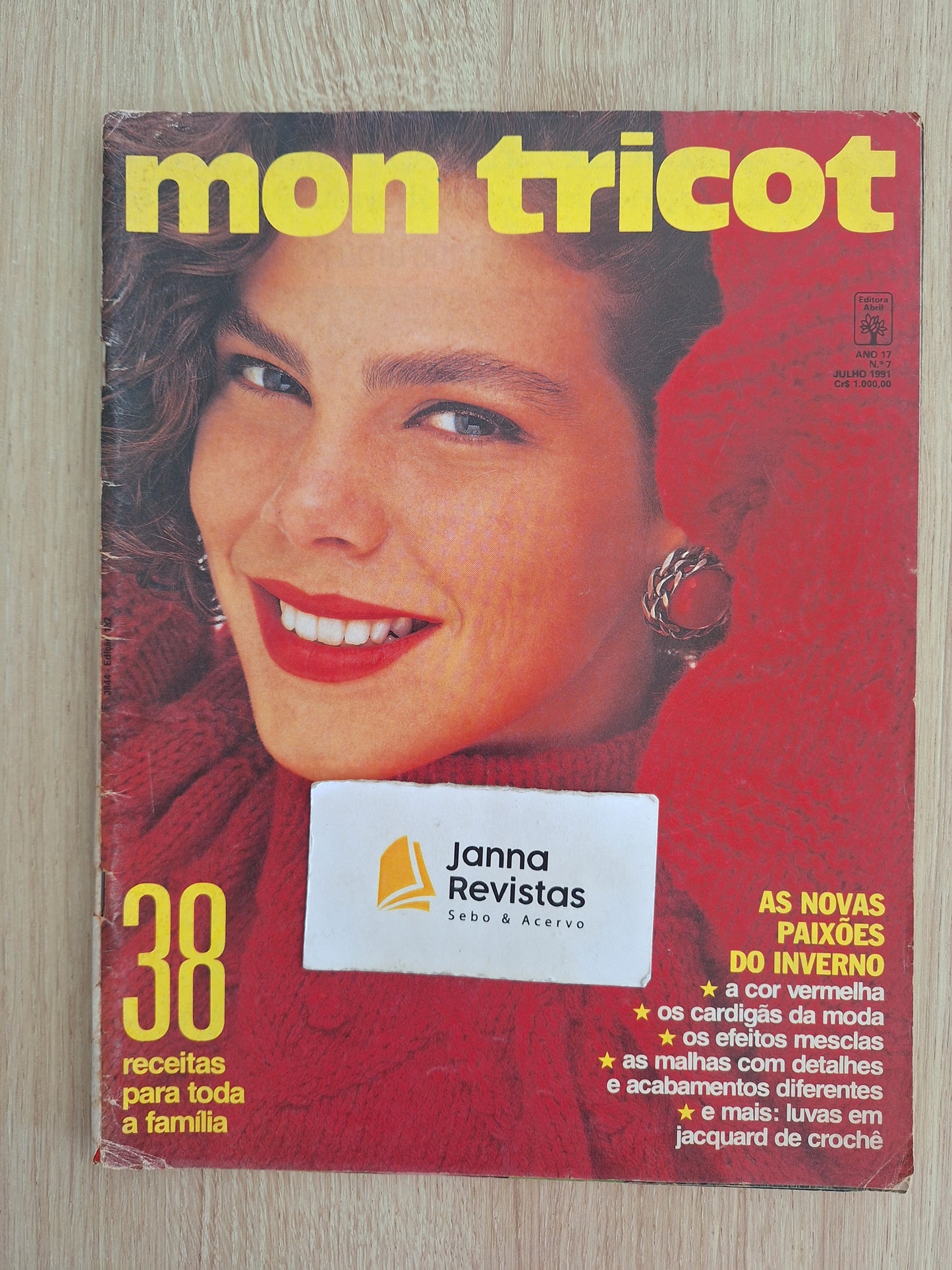 Revista Mon Tricot 07 (1991)