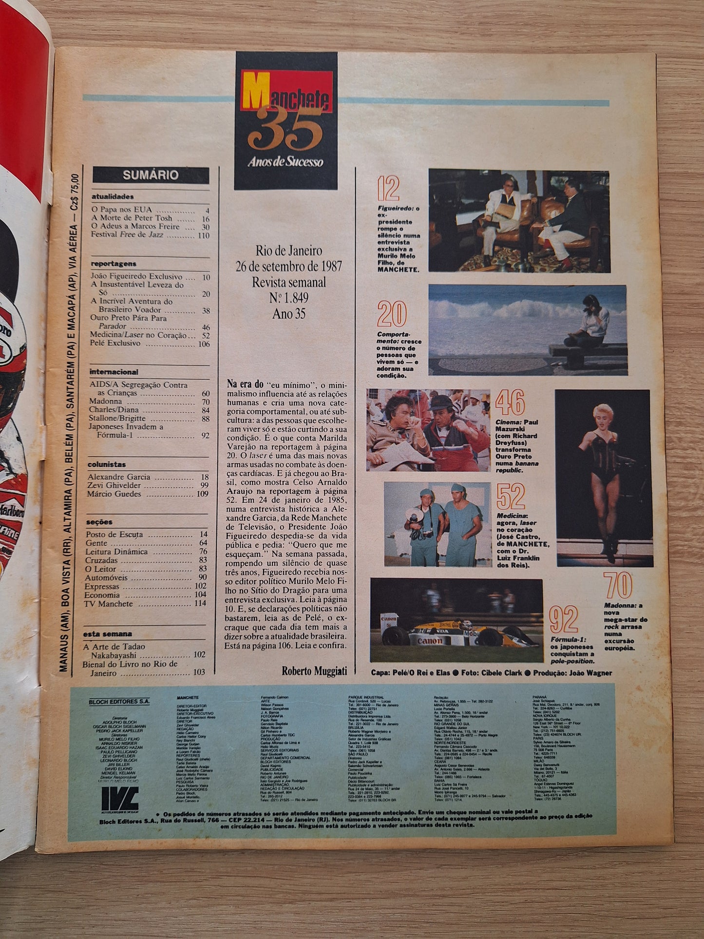 Revista Manchete 1849 (1987)