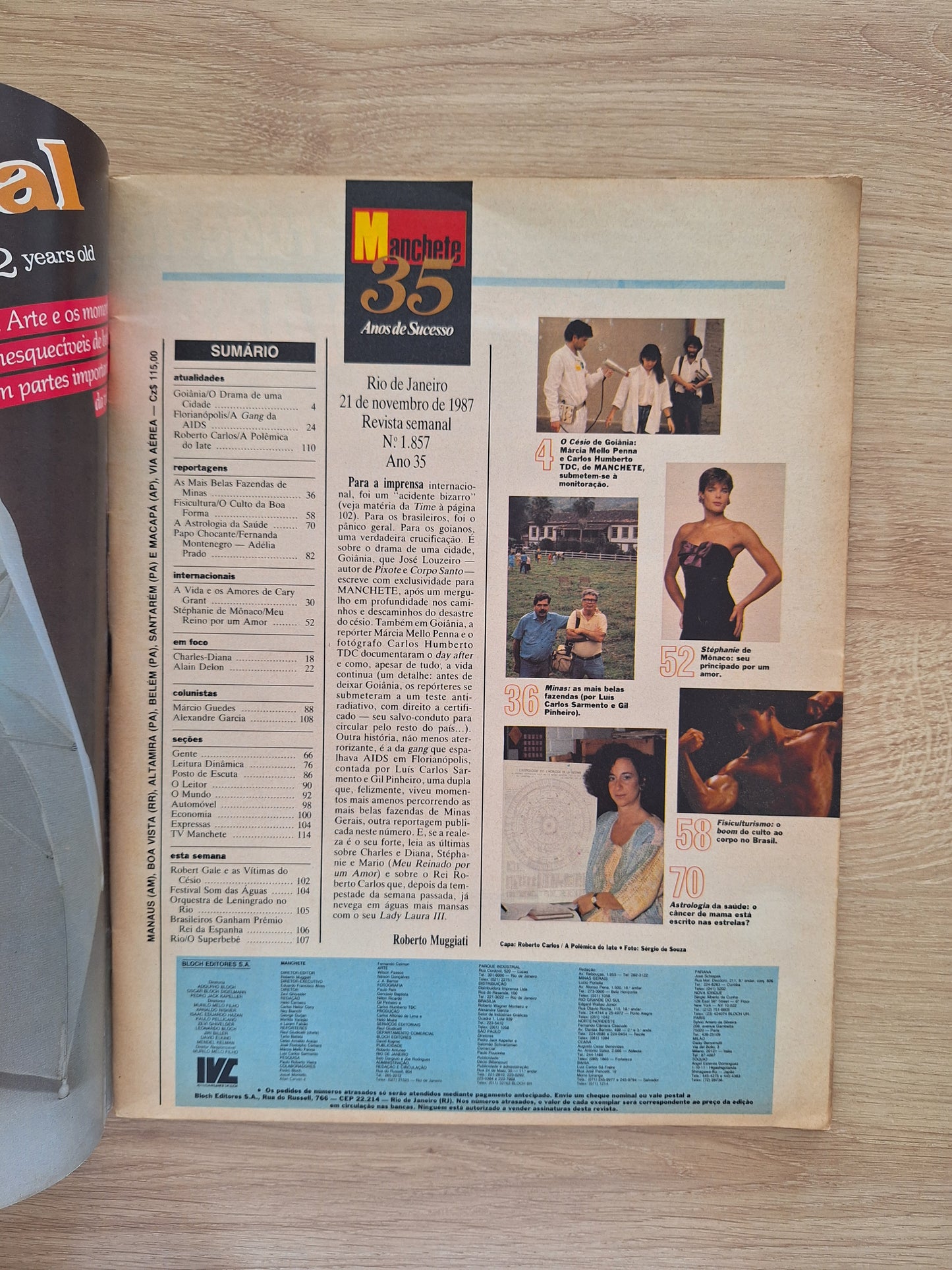 Revista Manchete 1857 (1987)